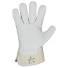 120 Paar CALCUTTA STRONGHAND® Handschuhe aus Rind-Vollleder, Natur, CAT 2 zertifiziert