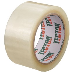 6 Rollen Tector® Packband selbstklebend transparent 50 mm x 66 m