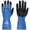 72 Paar FARNHAM STRONGHAND® Handschuhe mit Nitrilbeschichtung, blau/schwarz, Level F Schnittschutz, EN 388