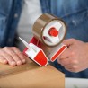 1 Stück Handabroller für Packband – praktisches Werkzeug für effizientes Verpacken und Kleben