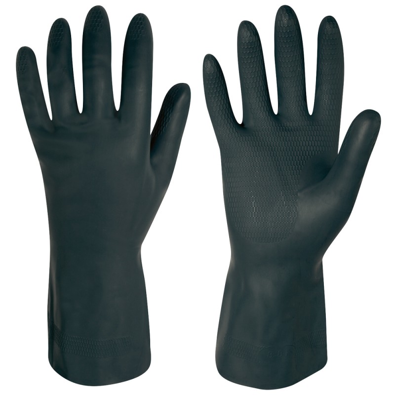 144 Paar FREEMAN STRONGHAND® Handschuhe aus Polychloropren/Latex, EN ISO 374, Kategorie 3