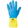 144 Paar KENORA STRONGHAND® Handschuhe aus Neopren/Latex, blau/gelb, ISO EN 374, Kat 3