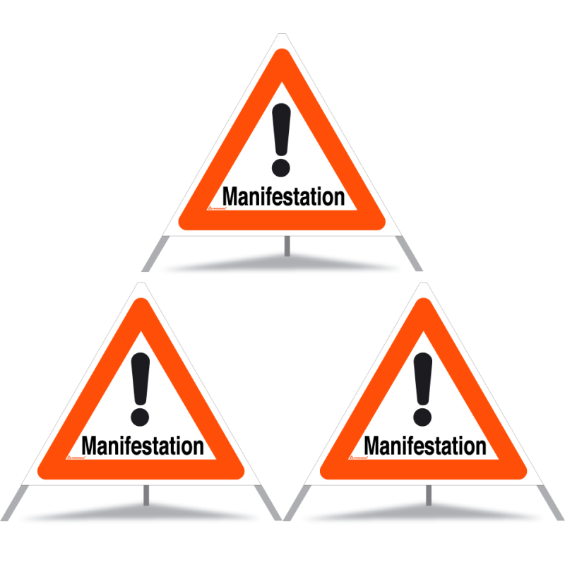 TRIOPAN Faltsignal 90 Tagesleuchtend mit Etui (3x Manifestation)