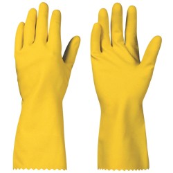144 Paar GRANBY STRONGHAND® Handschuhe aus Latex, gelb, EN ISO 374, Kategorie 3