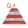 Warnsignal dreieckig flach R2 Retro-reflektierend