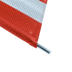 Warnsignal dreieckig flach R2 Retro-reflektierend