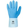 120 Paar Stronghand CLASSIC LATEX-Handschuhe, blau, EN ISO 374, Kategorie 3, robust und schützend