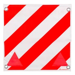 Fanion mit 2 Rundeisen und Reflexecken