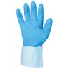 120 Paar Stronghand CLASSIC LATEX-Handschuhe, blau, EN ISO 374, Kategorie 3, robust und schützend