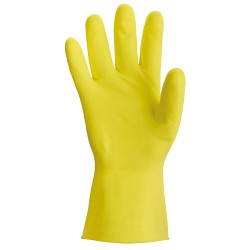 144 Paar STRONGHAND® Handschuhe aus Latex, gelb, Kategorie 3, robust und sicher für den professionellen Einsatz