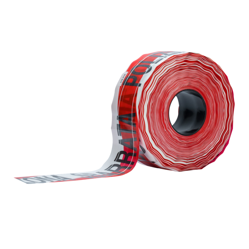 Absperrband 250m r/w vers. POLIZIA ZONA SBARRATA