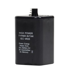 Batterie Typ 800, 6V, 7Ah 4R2 Retro-reflektierend5/6V