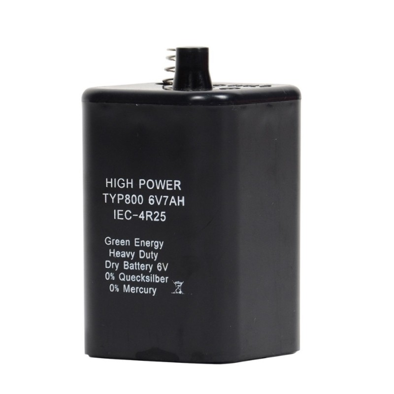 Batterie Typ 800, 6V, 7Ah 4R2 Retro-reflektierend5/6V