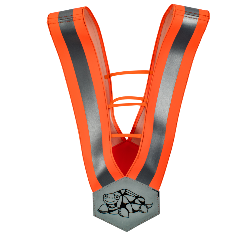 Diamant-Gurt rot / Ausführung Schildkröte