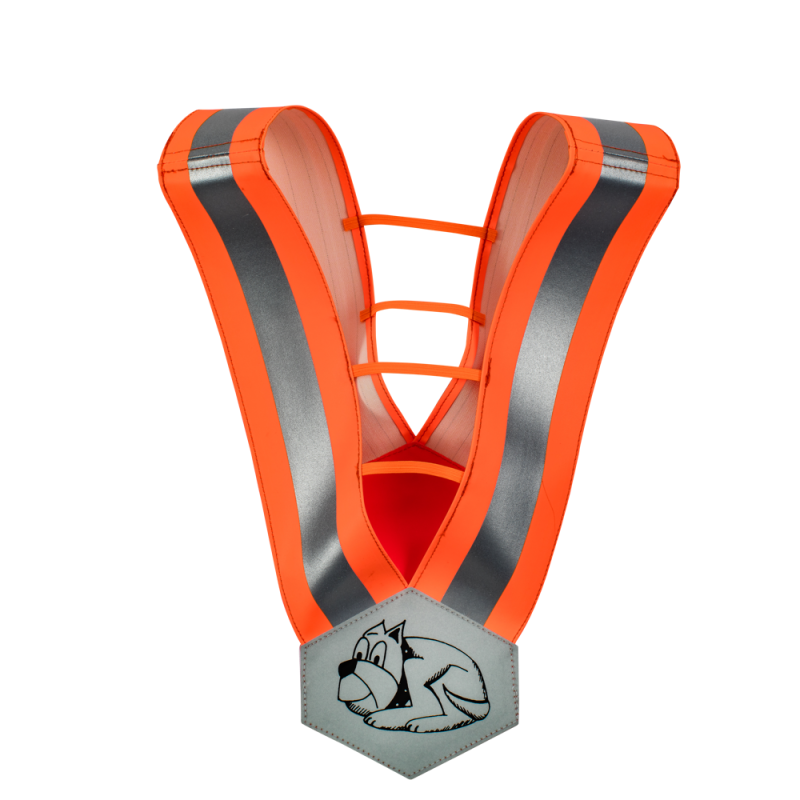 Diamant-Gurt rot / Ausführung Hund