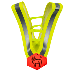 Diamant-Gurt gelb / Ausführung Katze