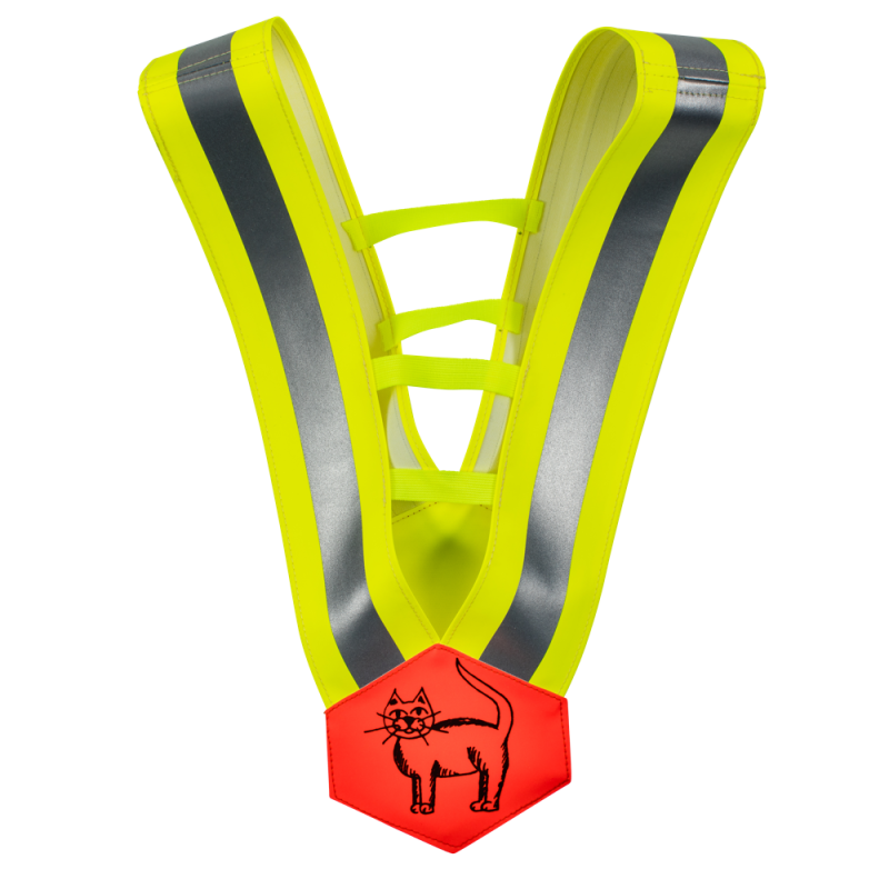 Diamant-Gurt gelb / Ausführung Katze