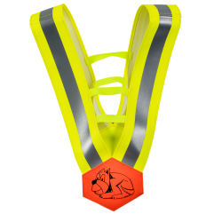 Diamant-Gurt gelb / Ausführung Hund