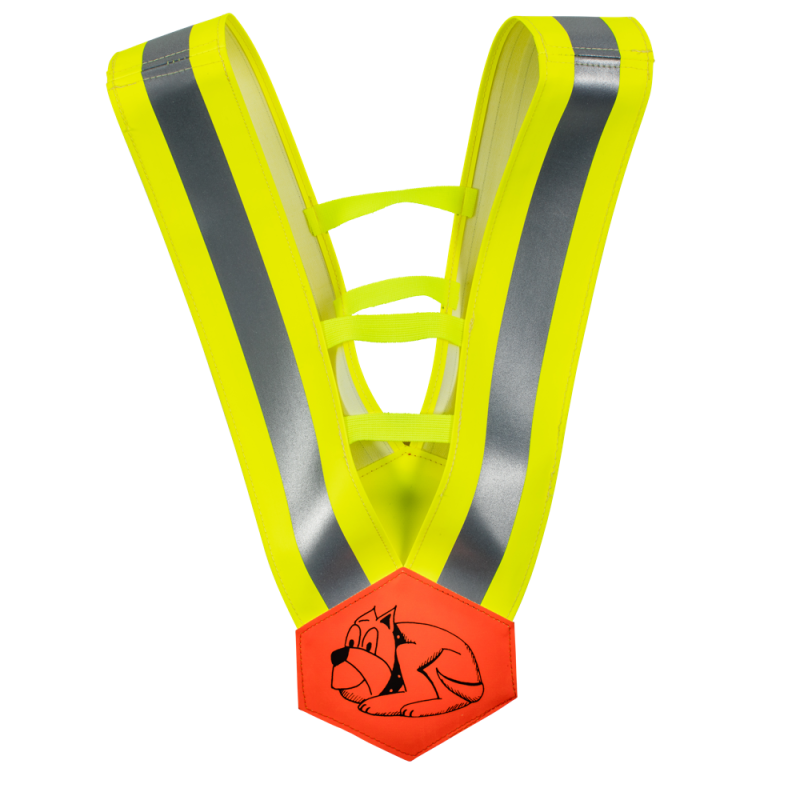 Diamant-Gurt gelb / Ausführung Hund