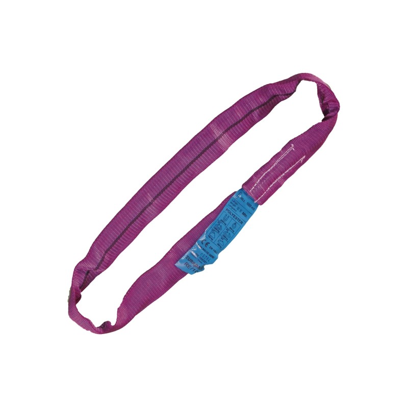 Rundschlingen Einfachmantel – 1000kg Tragkraft – violett – 1 bis 6 meter