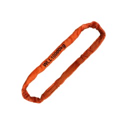 Rundschlingen Doppelmantel – 10'000kg Tragkraft – orange – 1 bis 6 meter