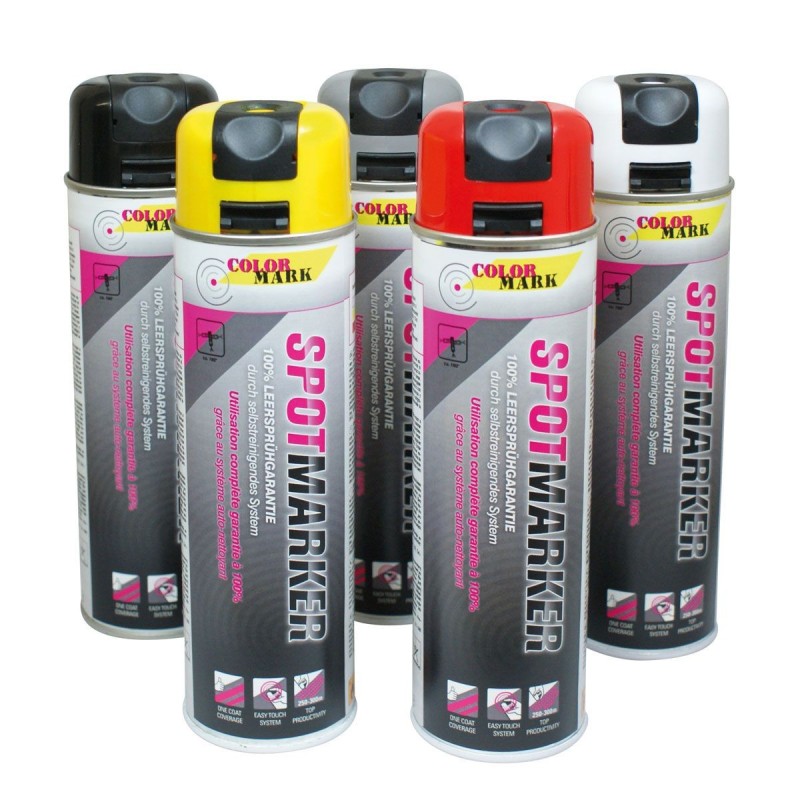 12x stk. Markierfarbe - Colormark - Spotmarker mit Sicherheitskappe, 500 ml