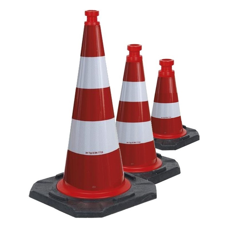 Signa Leitkegeln R2 – Stark Retroreflektierend für Höchste Sicherheit