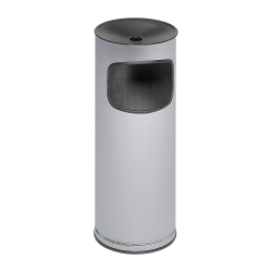 VAR® Kombi-Ascher, H 610 mm, 17 Liter, silber