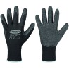 120 Paar FINEGRIP STRONGHAND® Handschuhe aus Polyamid mit Schrumpflatex-Beschichtung, schwarz, Kategorie 2