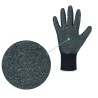120 Paar FINEGRIP STRONGHAND® Handschuhe aus Polyamid mit Schrumpflatex-Beschichtung, schwarz, Kategorie 2