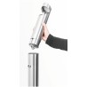 Standascher 6288 17,5x102cm 1,7l rund Edelstahl
