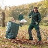 Lot de 10 sacs de jardin TECTOR® 55 x 85 cm avec 5 boucles, environ 200 litres de volume