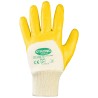144 Paar YELLOWSTAR STRONGHAND® Handschuhe aus Baumwolle mit Nitril-Beschichtung in Gelb, CAT 2