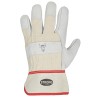 60 Paar STIERKOPF STRONGHAND® Lederhandschuhe aus Rind-Vollleder in natürlicher Farbe, Kategorie 2