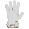 60 Paar STIERKOPF STRONGHAND® Lederhandschuhe aus Rind-Vollleder in natürlicher Farbe, Kategorie 2