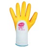 144 Paar AMUR STRONGHAND® Handschuhe aus Polyester/Nitril, weiss/gelb, Kategorie 2