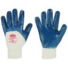 144 Paar NITRILSTAR STRONGHAND® Nitrilhandschuhe aus Baumwolle/Jersey in blau, Kategorie 2