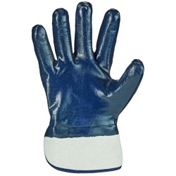 144 Paar VOLLSTAR STRONGHAND® Handschuhe aus Baumwolle und Nitril in Blau, Kategorie 2