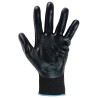 240 Paar SHANTOU STRONGHAND® Handschuhe aus Polyester/Nitril, schwarz, Kategorie 2