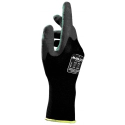 96 Paar ULTRANE 527 MAPA® Nitrilhandschuhe grau/schwarz Cat 2