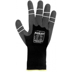 96 Paar ULTRANE 527 MAPA® Nitrilhandschuhe grau/schwarz Cat 2