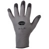 240 Paar DATONG STRONGHAND® Handschuhe aus Polyamid (Nylon) mit Nitrilschaum in Grau/Schwarz, Kat 2