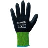 120 Paar Stronghand TOUCH BATAN Handschuhe aus Polyamid und Elasthan mit Nitrilschaum, schwarz, ESD, Kat 2