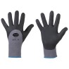 120 Paar BUSHAN STRONGHAND® Handschuhe aus Polyamid mit Nitrilschaum, grau/schwarz, Kategorie 2