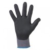 120 Paar BUSHAN STRONGHAND® Handschuhe aus Polyamid mit Nitrilschaum, grau/schwarz, Kategorie 2