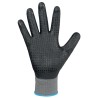 120 Paar LANZHOU STRONGHAND® Handschuhe aus Polyester mit Nitrilschaumbeschichtung in Grau/Schwarz, Kat 2