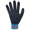 144 Paar LAREDO STRONGHAND® Handschuhe aus Polyamid/Nitril in Blau/Schwarz, Kategorie 2
