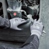 144 Paar NIFOA FLEX STRONGHAND® Arbeitshandschuhe aus Polyamid und Elastan mit Nitrilschaumbeschichtung, grau/schwarz