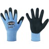 144 Paar PORTLAND STRONGHAND® Handschuhe aus Polyester und Elasthan mit Nitrilschaum, blau/schwarz, Kat 2