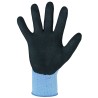 144 Paar PORTLAND STRONGHAND® Handschuhe aus Polyester und Elasthan mit Nitrilschaum, blau/schwarz, Kat 2